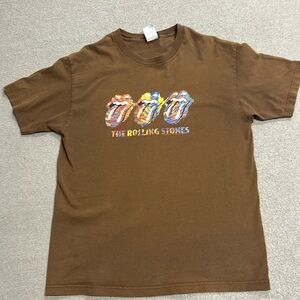 The Rolling Stones Shirt 2005 - Brown - Large